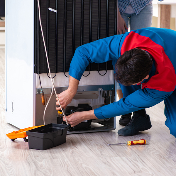 how much do you charge for refrigerator repair services in Central Garage Virginia